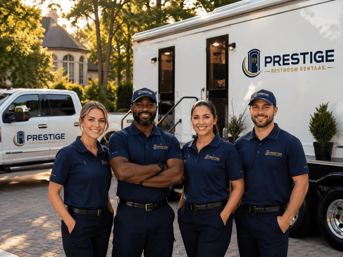 Trusted Luxury Portable Restrooms company in Tate, GA